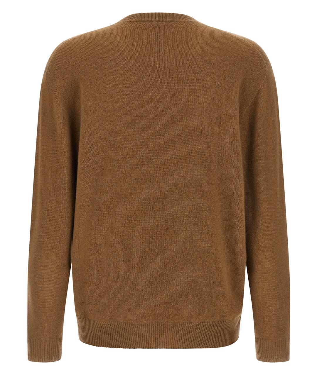 THE ROW Коричневый кашемировый джемпер / свитер, фото 2