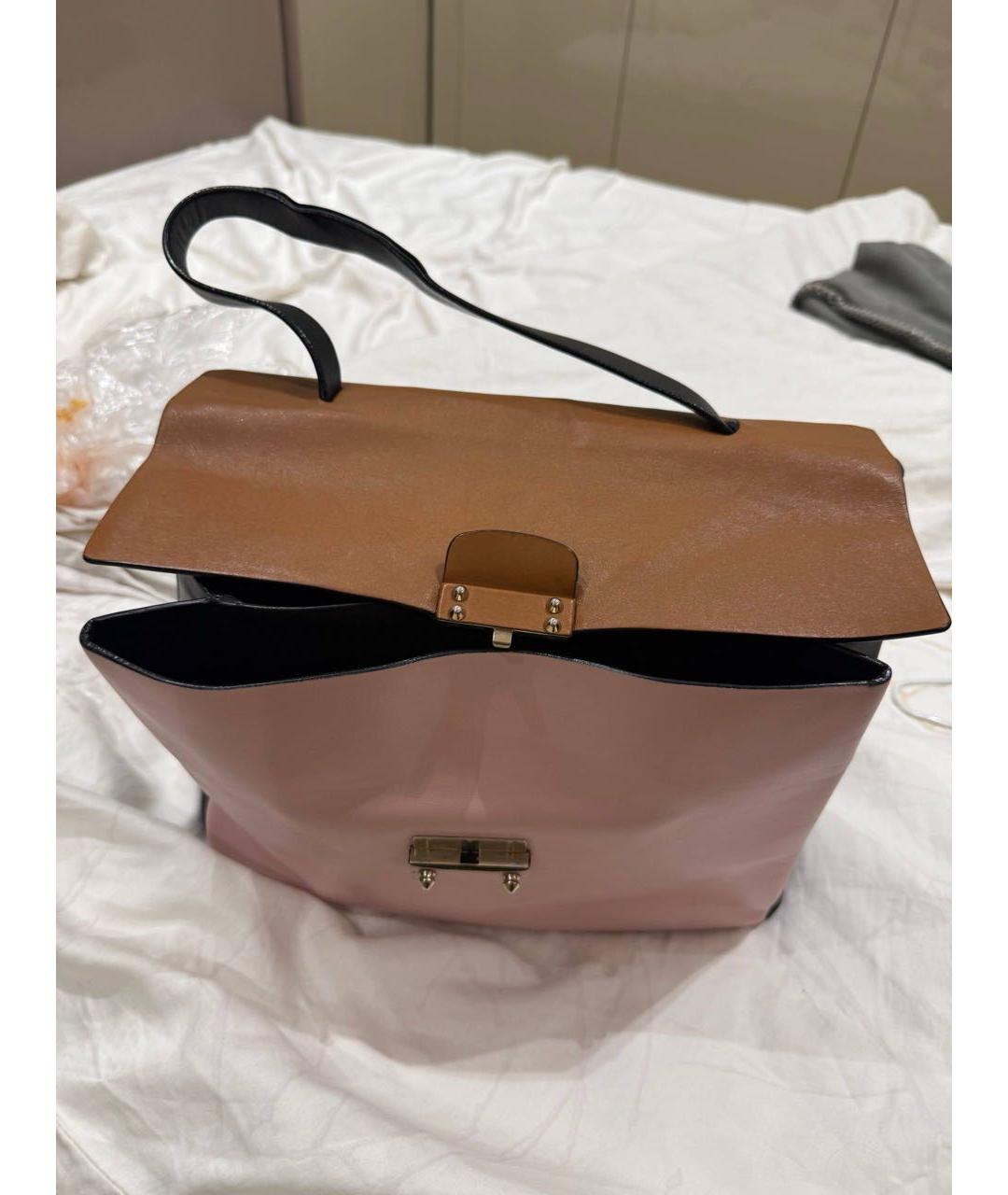 VALENTINO Мульти кожаная сумка с короткими ручками, фото 2