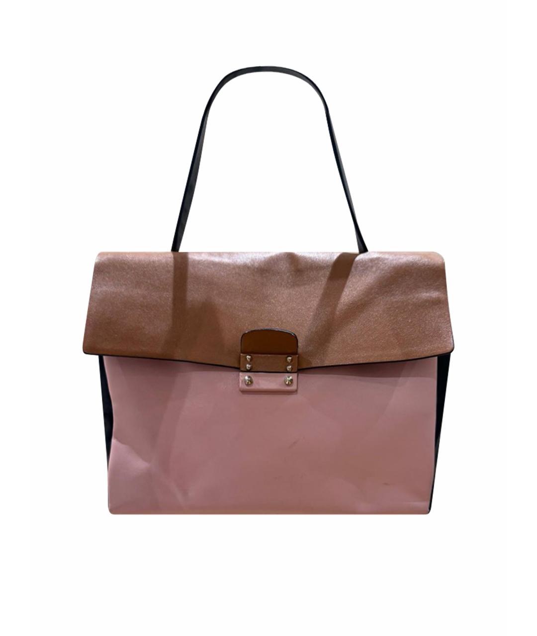 VALENTINO Мульти кожаная сумка с короткими ручками, фото 1