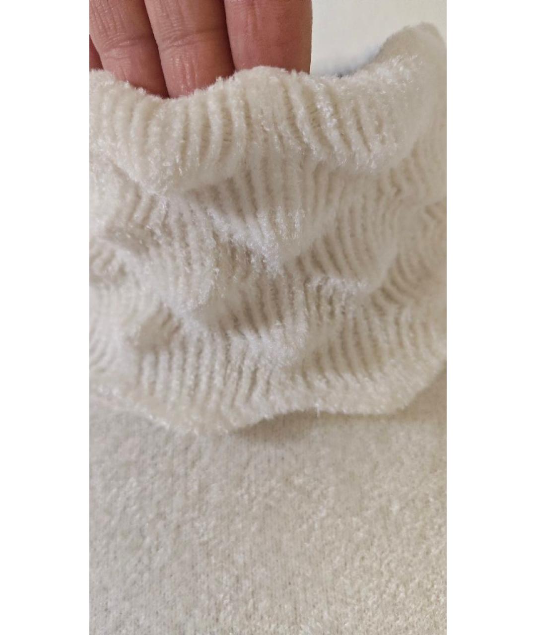 ESCADA Белая вискозная водолазка, фото 8