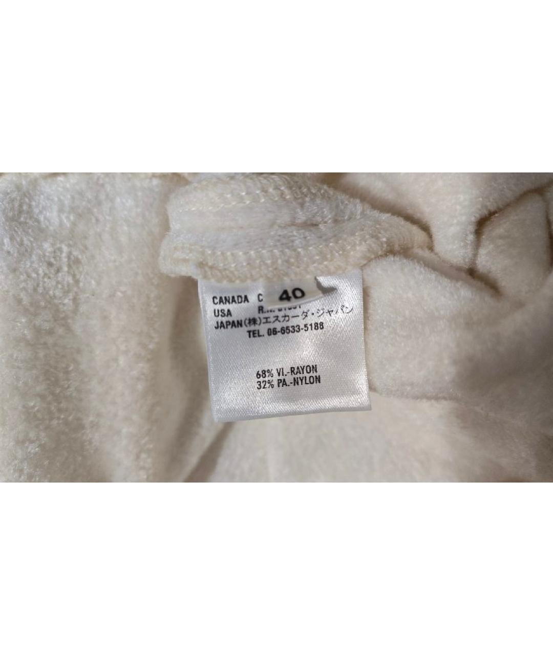 ESCADA Белая вискозная водолазка, фото 5