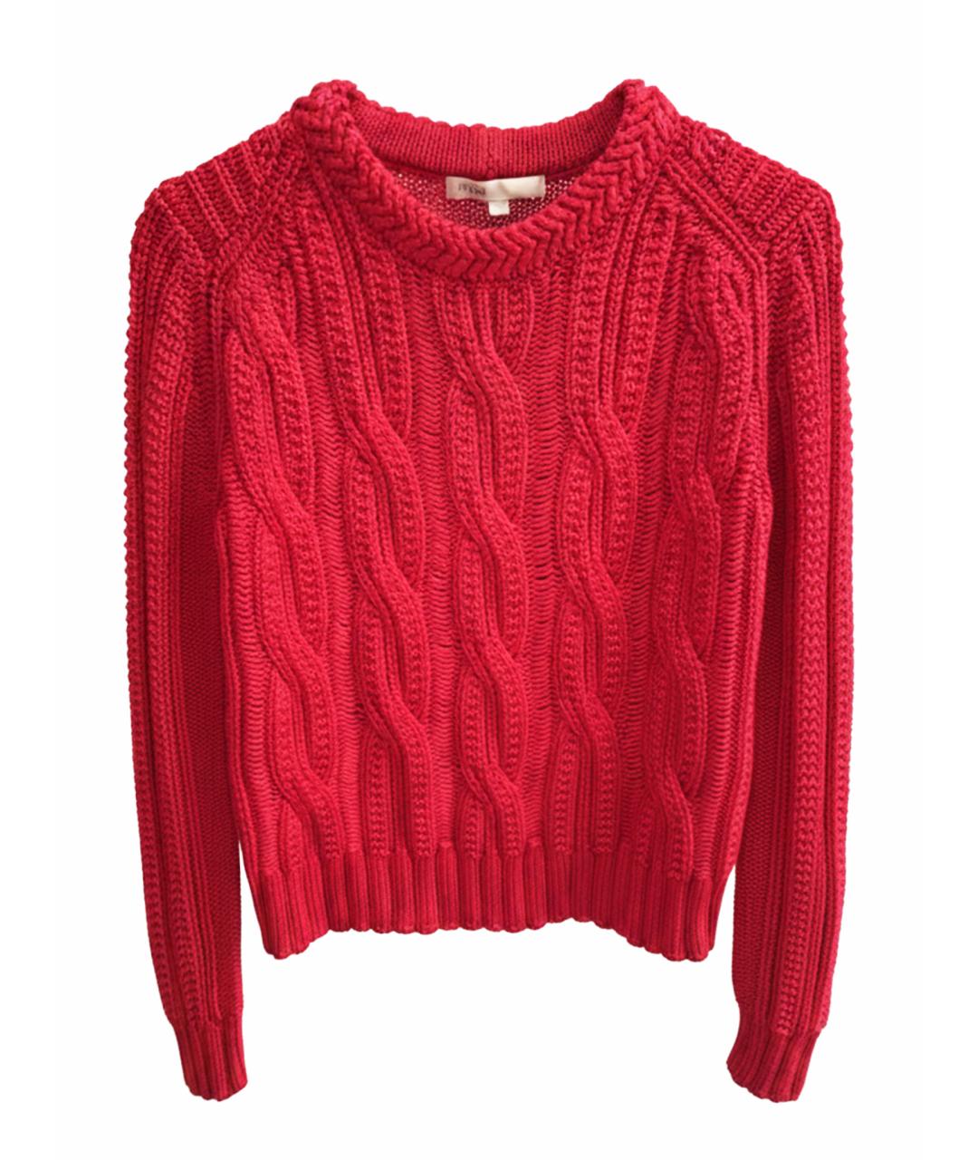 MAJE Красный вискозный джемпер / свитер, фото 1