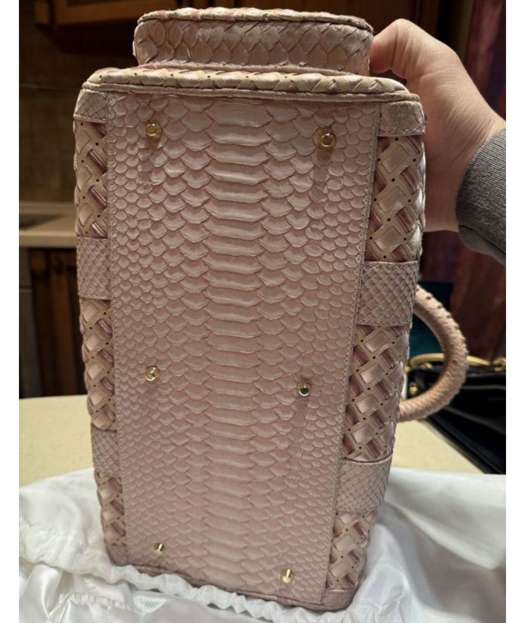 VERSACE Желтая сумка с короткими ручками, фото 6