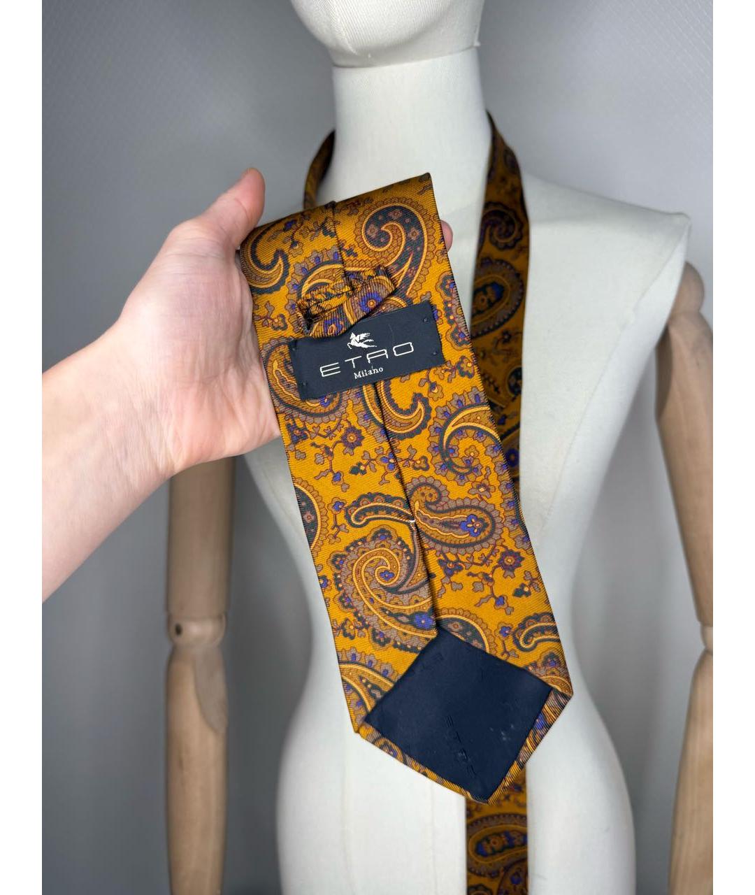 ETRO Мульти шелковый галстук, фото 5