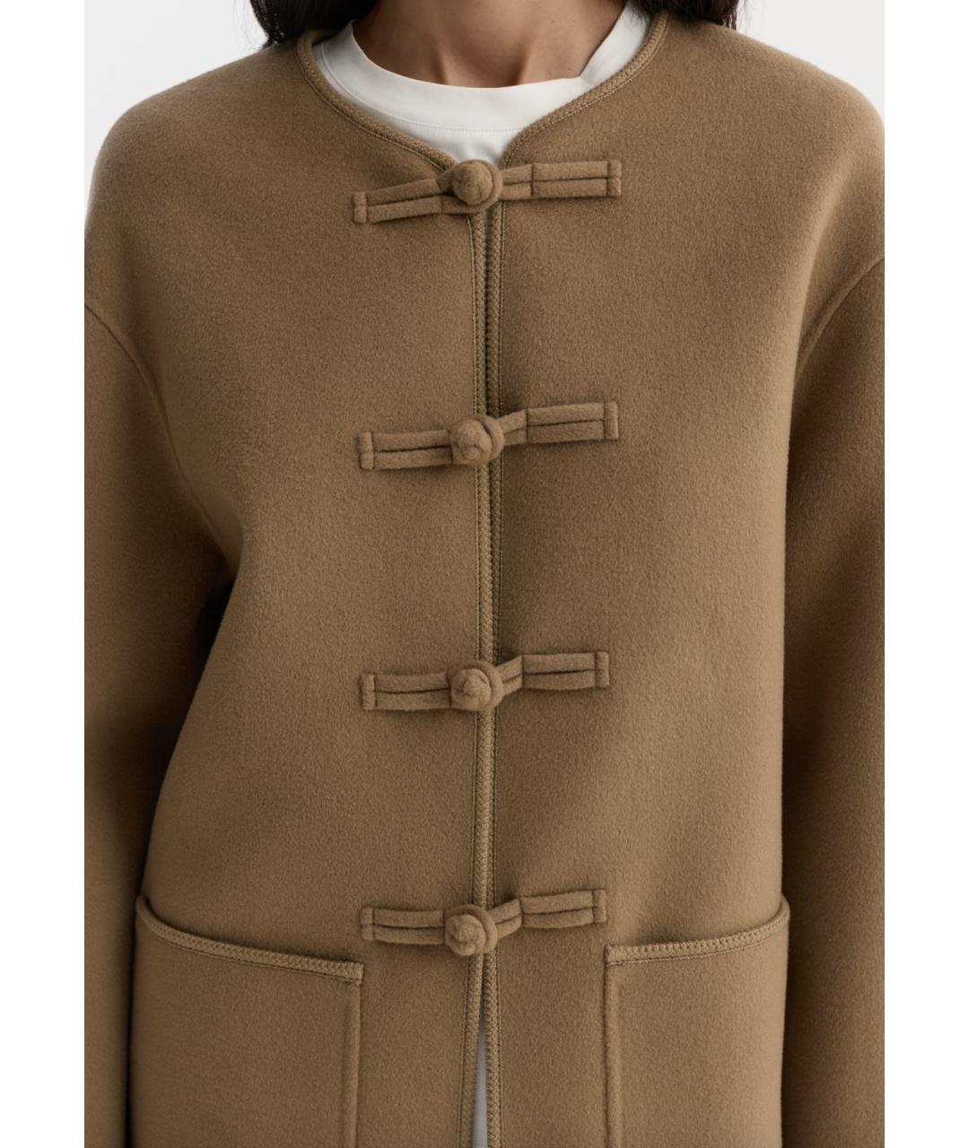 ROHE Бежевый шерстяной жакет/пиджак, фото 3