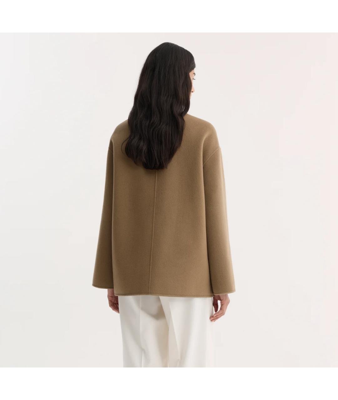 ROHE Бежевый шерстяной жакет/пиджак, фото 2