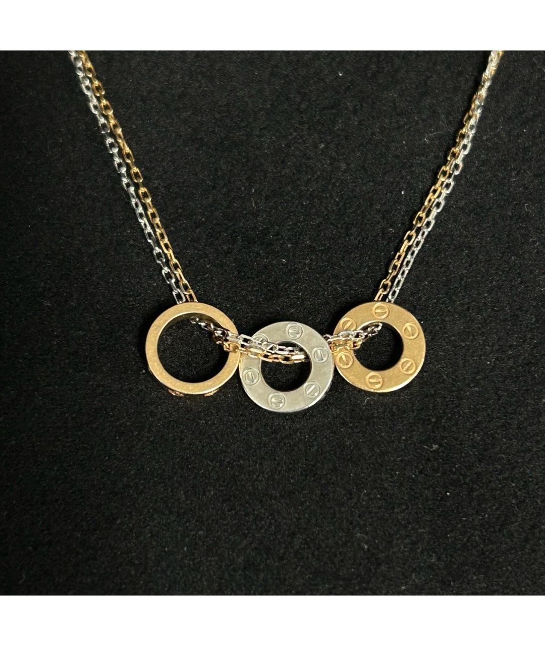 CARTIER Золотое колье из розового золота, фото 3