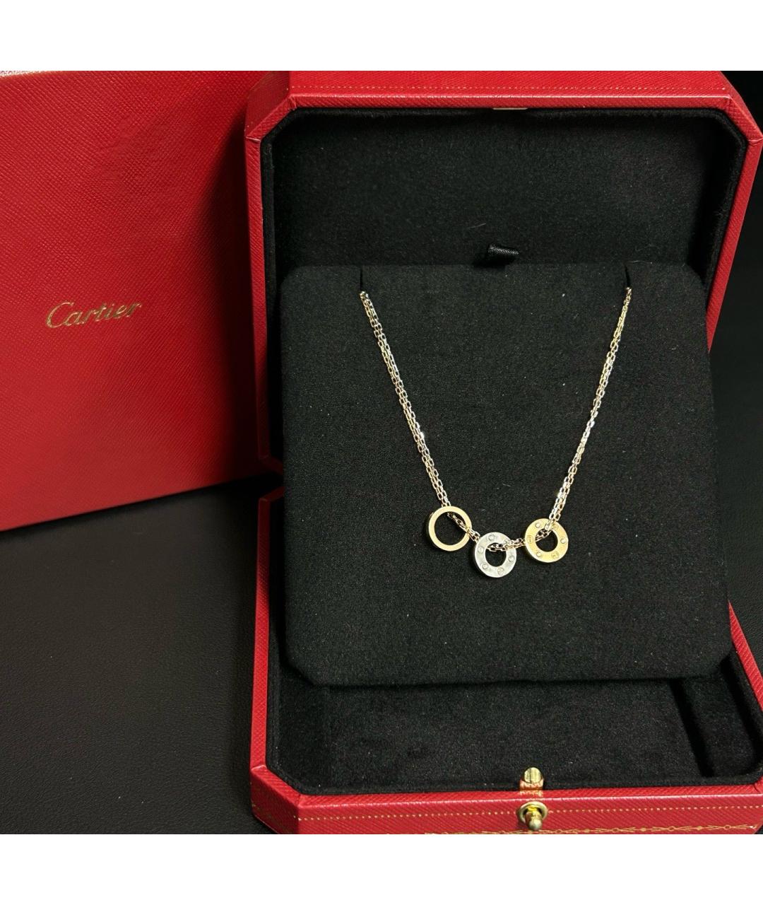 CARTIER Золотое колье из розового золота, фото 2