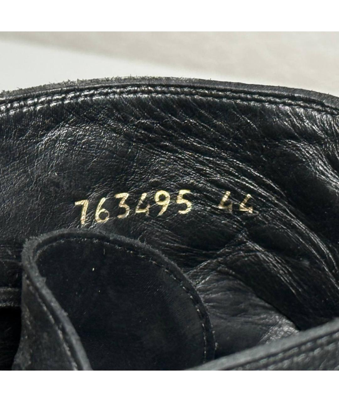 BALENCIAGA Черные кожаные высокие ботинки, фото 7