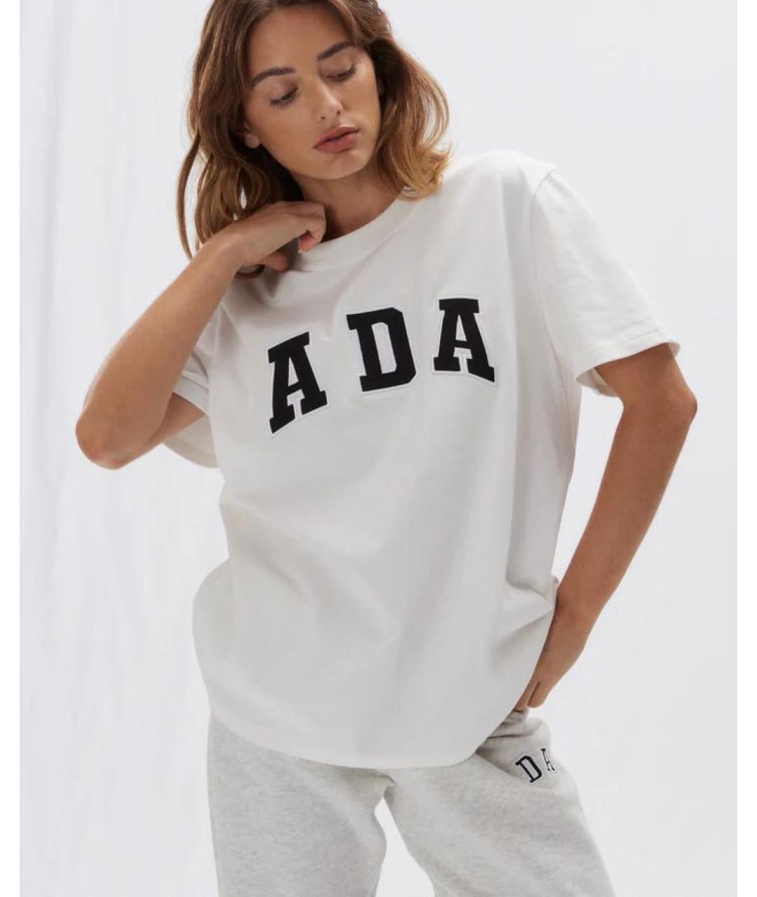Adanola Белая хлопковая футболка, фото 4