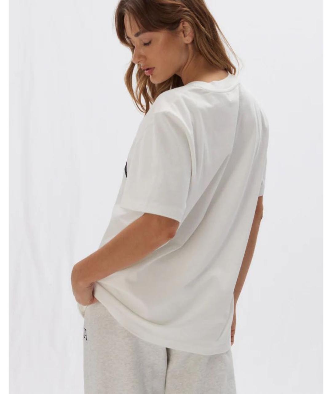 Adanola Белая хлопковая футболка, фото 3