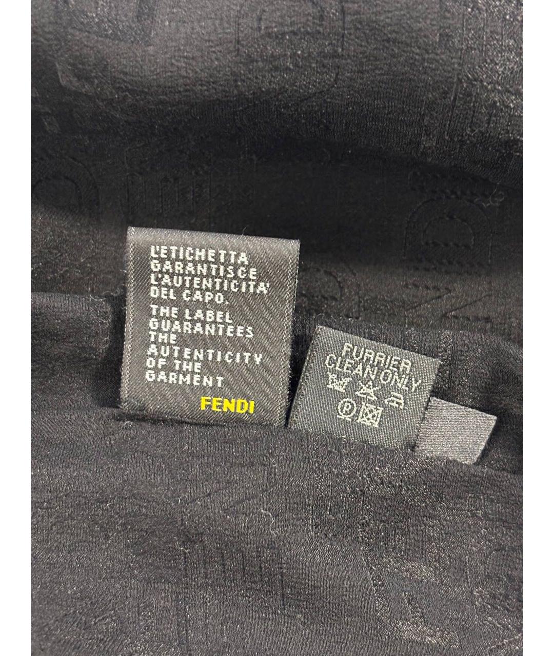 FENDI Меховая шуба, фото 3