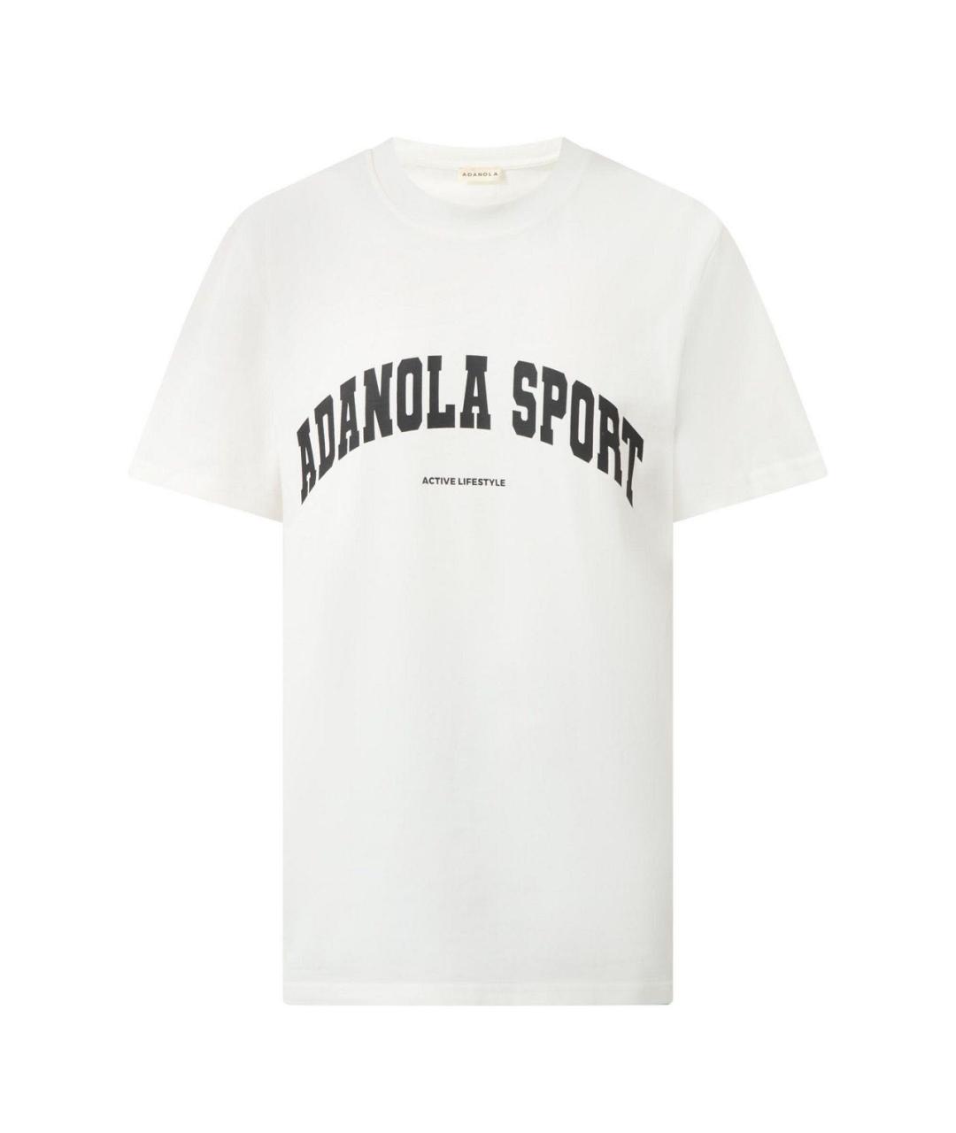Adanola Белая хлопковая футболка, фото 1