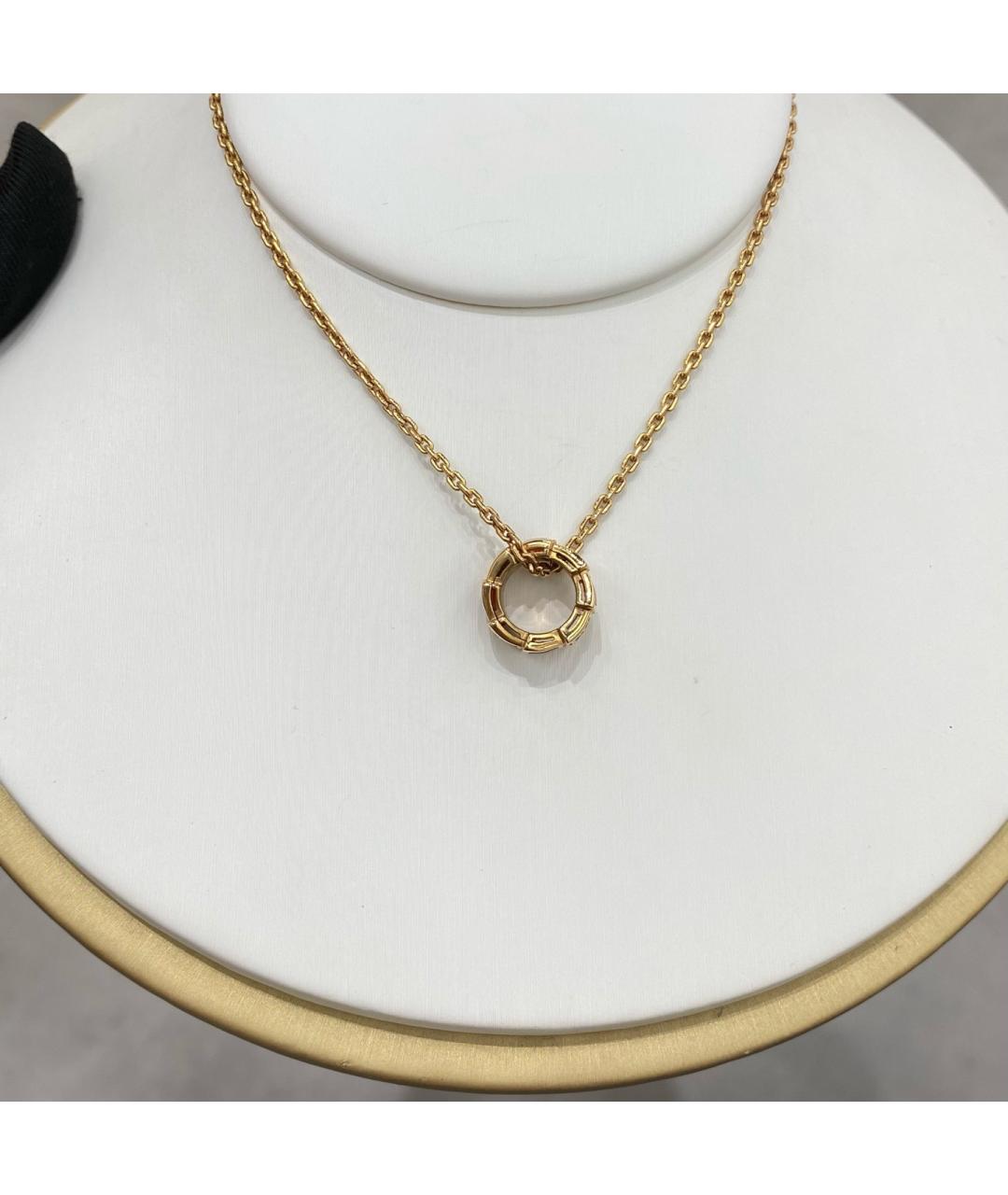 BVLGARI Золотое колье из розового золота, фото 5