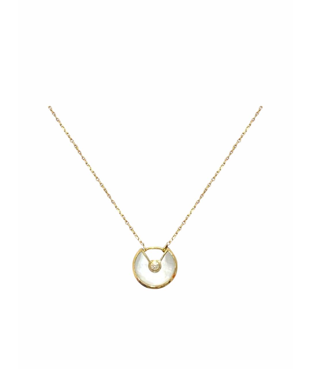 CARTIER Золотое колье из желтого золота, фото 1