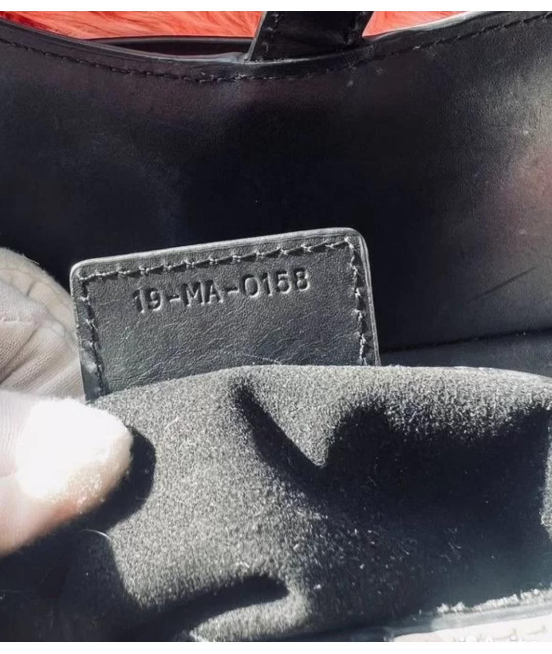 CHRISTIAN DIOR Серая тканевая сумка с короткими ручками, фото 4