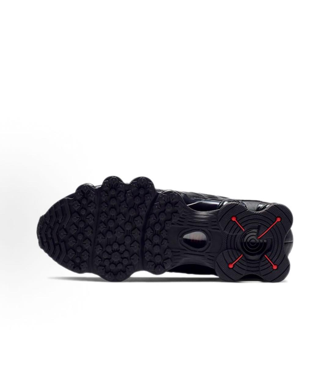 NIKE Черные текстильные высокие кроссовки / кеды, фото 5