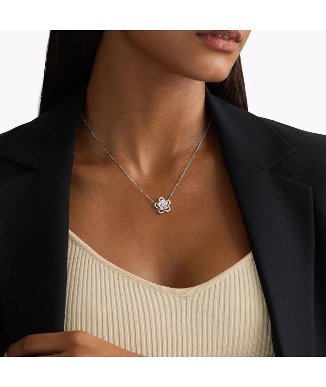 GRAFF Серебряное колье из белого золота, фото 2