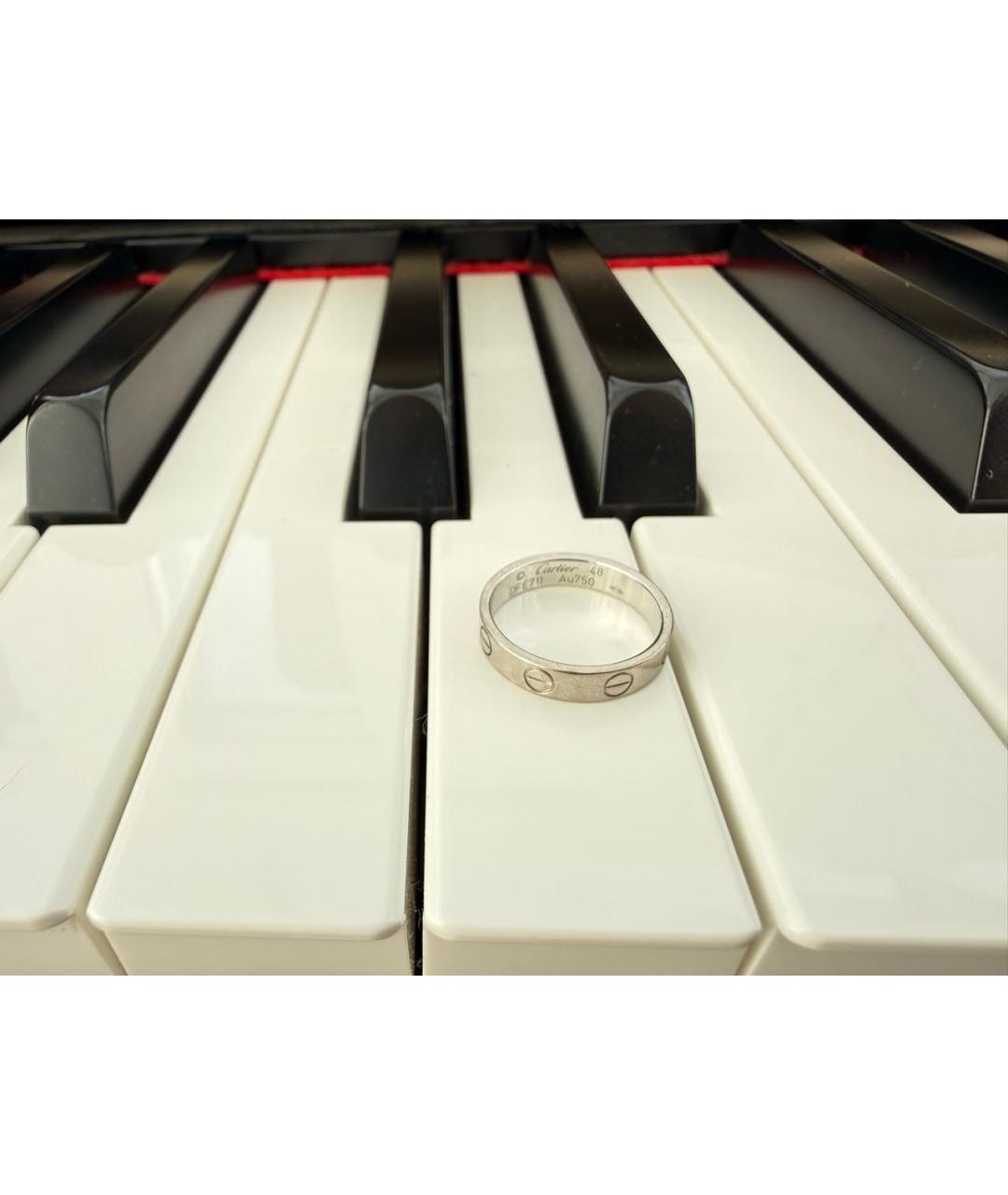 CARTIER Белое кольцо из белого золота, фото 6