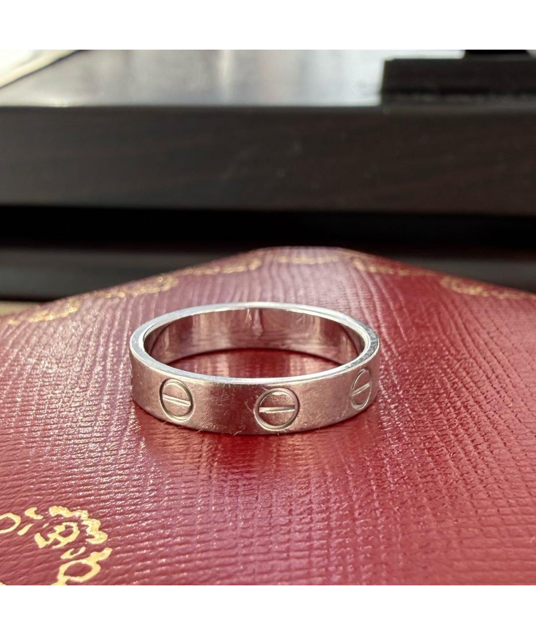 CARTIER Белое кольцо из белого золота, фото 8