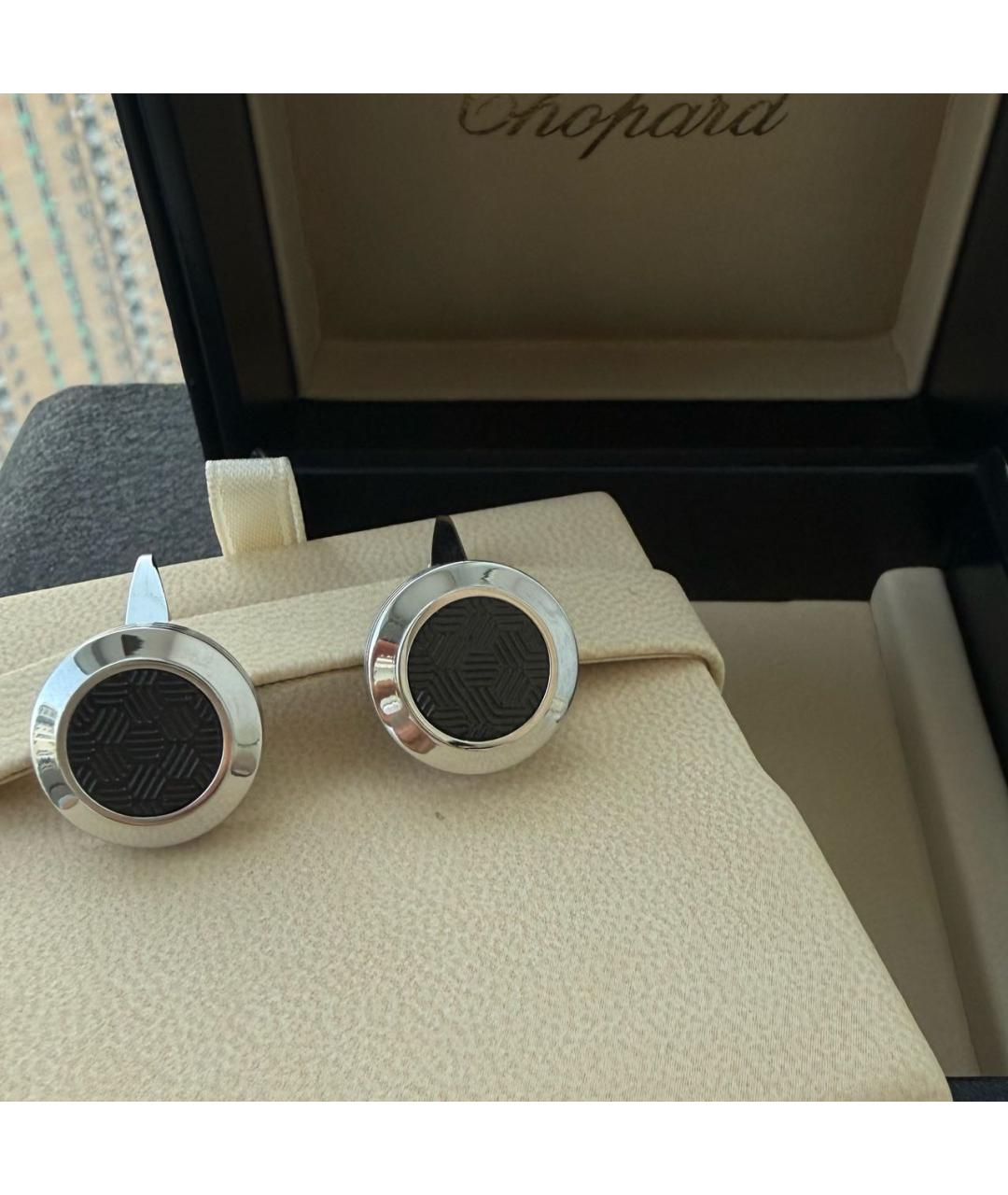 CHOPARD Черные запонки, фото 2