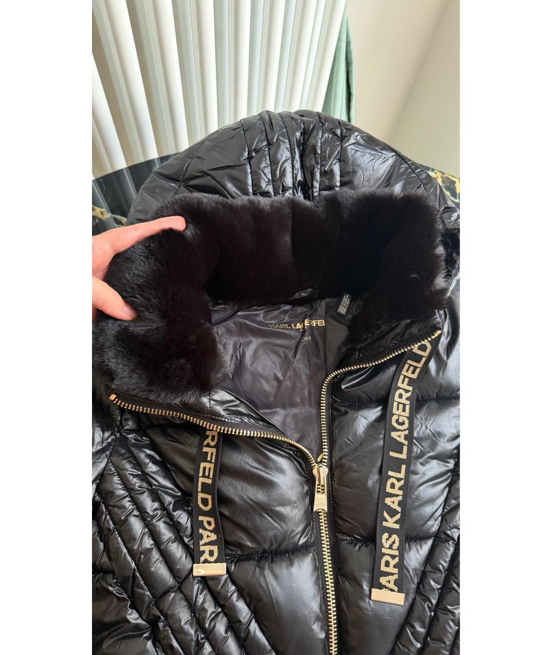 KARL LAGERFELD Черная куртка, фото 6