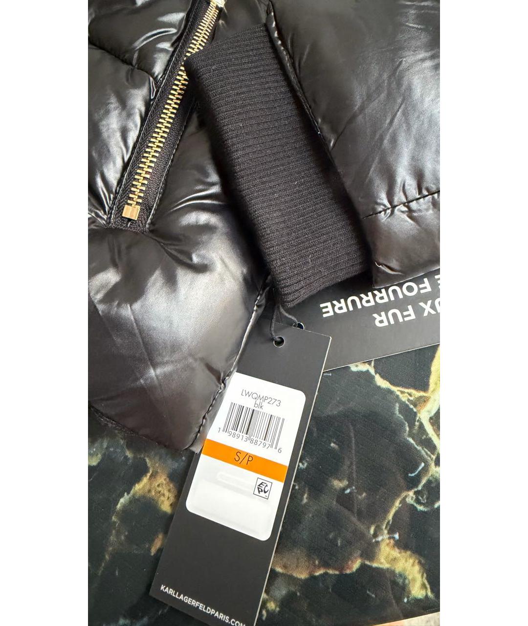 KARL LAGERFELD Черная куртка, фото 5