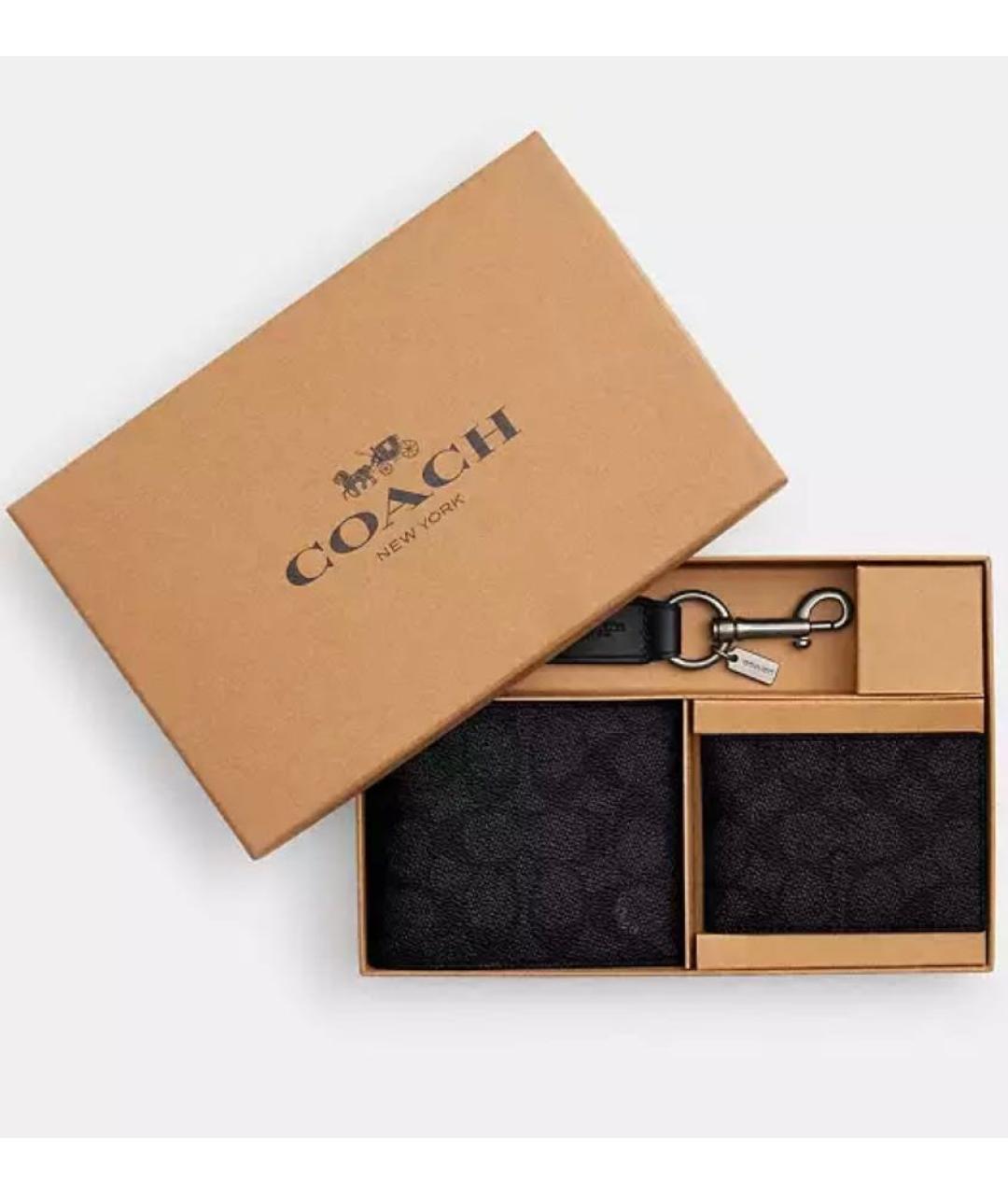 COACH Антрацитовый кардхолдер, фото 7