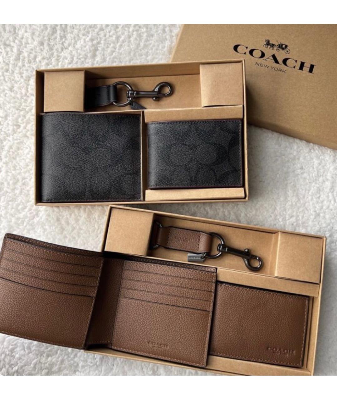 COACH Антрацитовый кардхолдер, фото 2