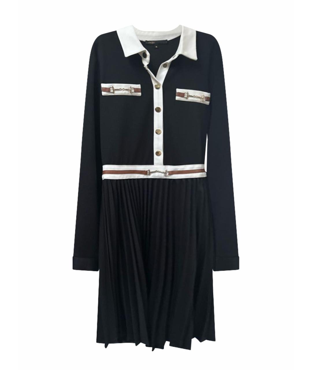 MAJE Черное повседневное платье, фото 1