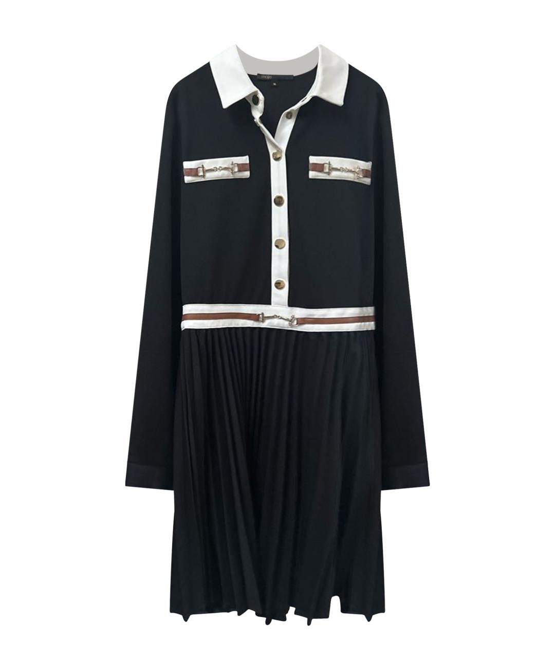 MAJE Черное повседневное платье, фото 5