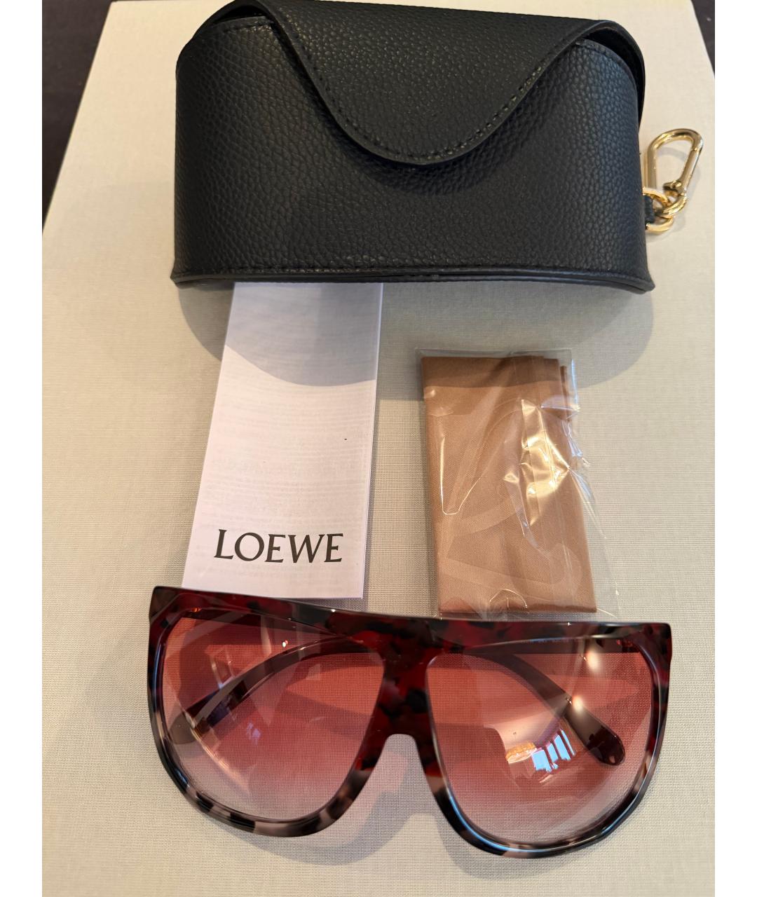 LOEWE Мульти пластиковые солнцезащитные очки, фото 4