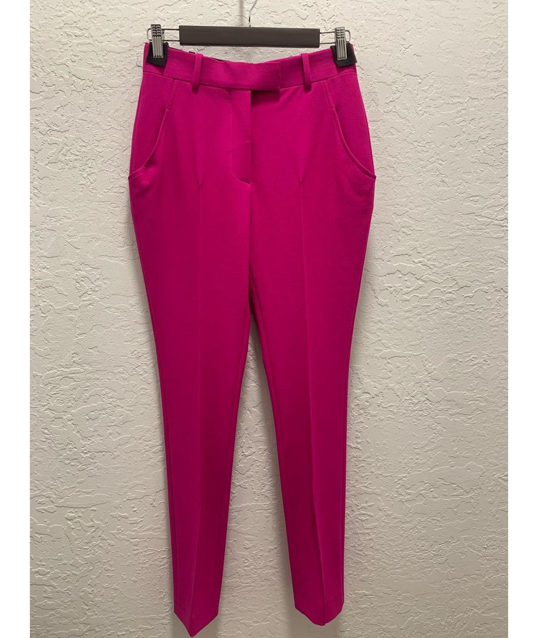 THE ATTICO Фуксия полиэстеровый костюм с брюками, фото 3