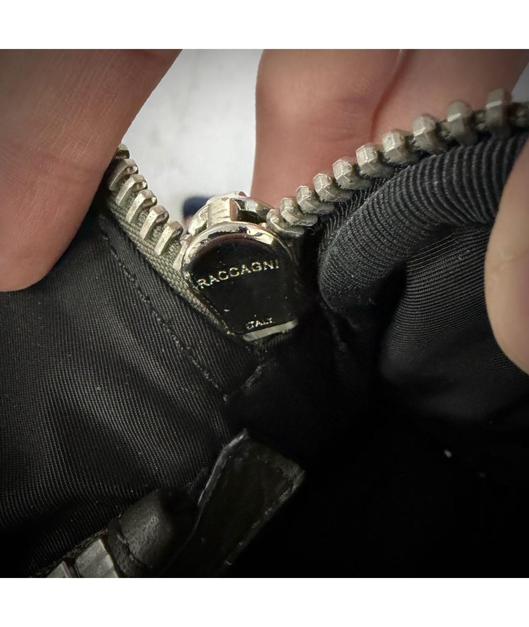 ALEXANDER WANG Зеленая кожаная сумка с короткими ручками, фото 6