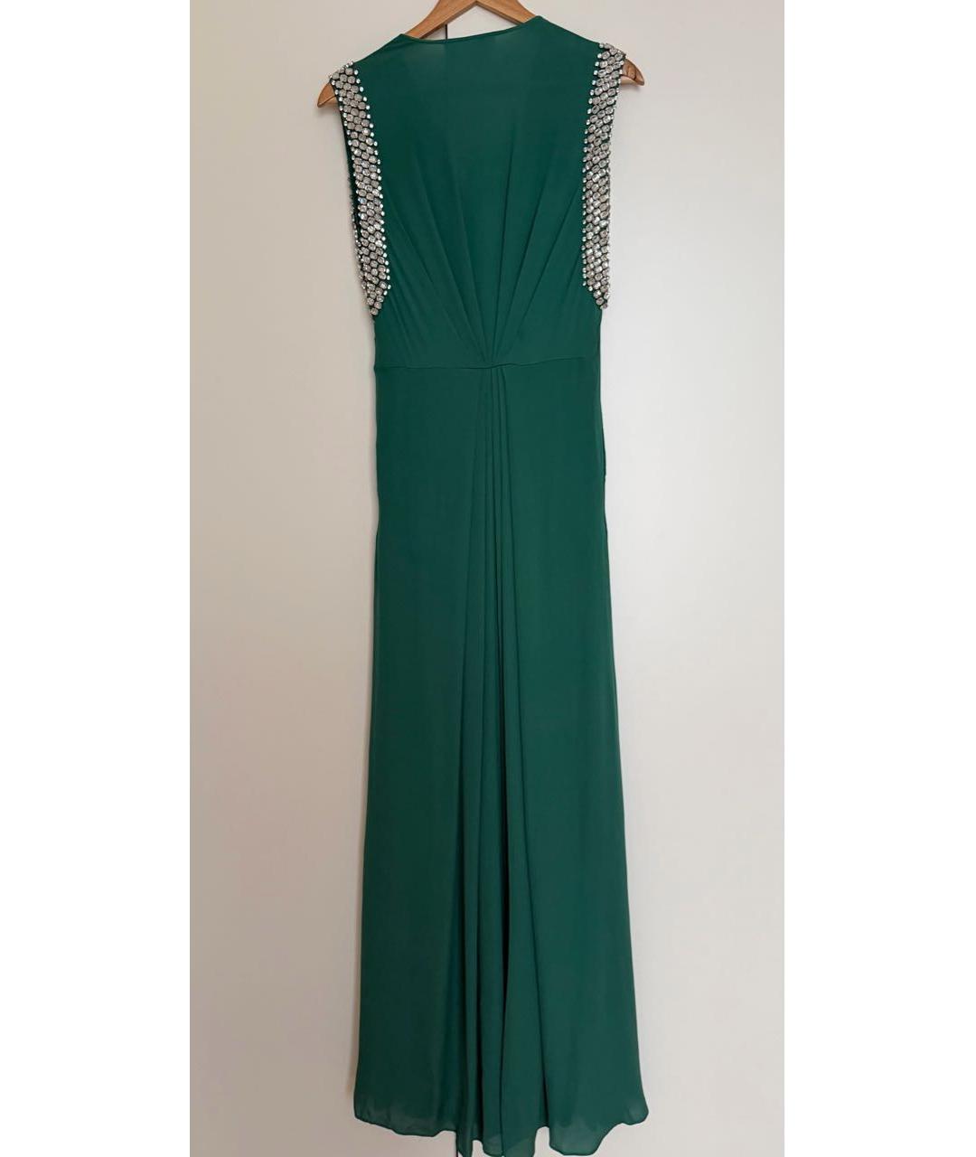 BY MALENE BIRGER Зеленые шелковое коктейльное платье, фото 2