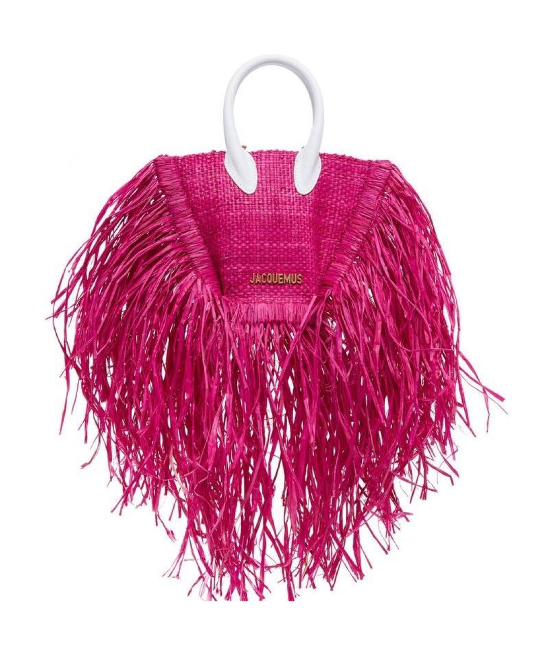 JACQUEMUS Фуксия пляжная сумка, фото 1