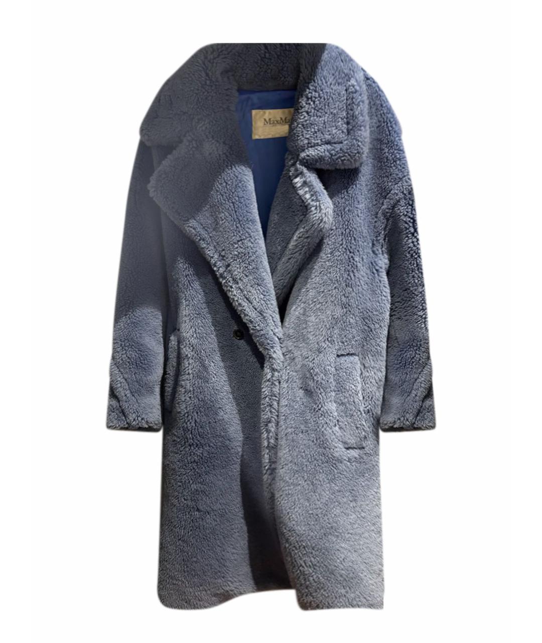 MAX MARA Синяя шуба, фото 1