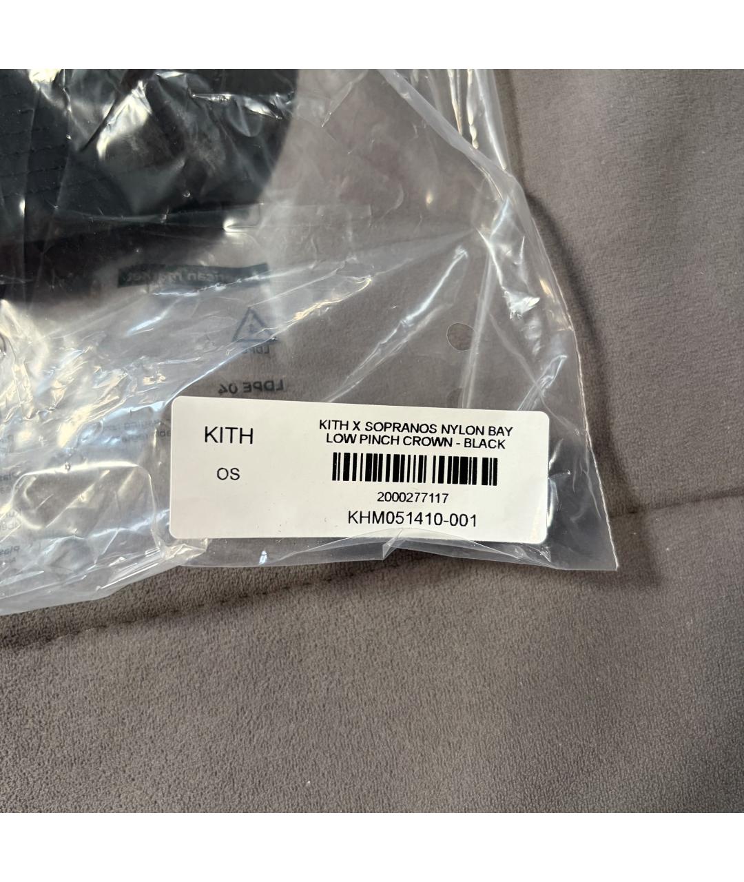 KITH Черная кепка/бейсболка, фото 7