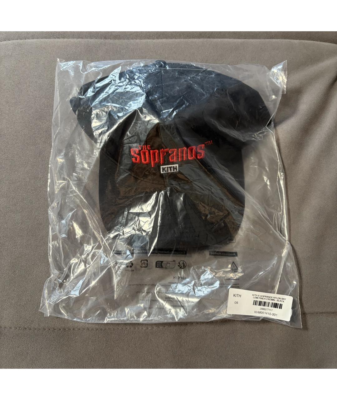 KITH Черная кепка/бейсболка, фото 6