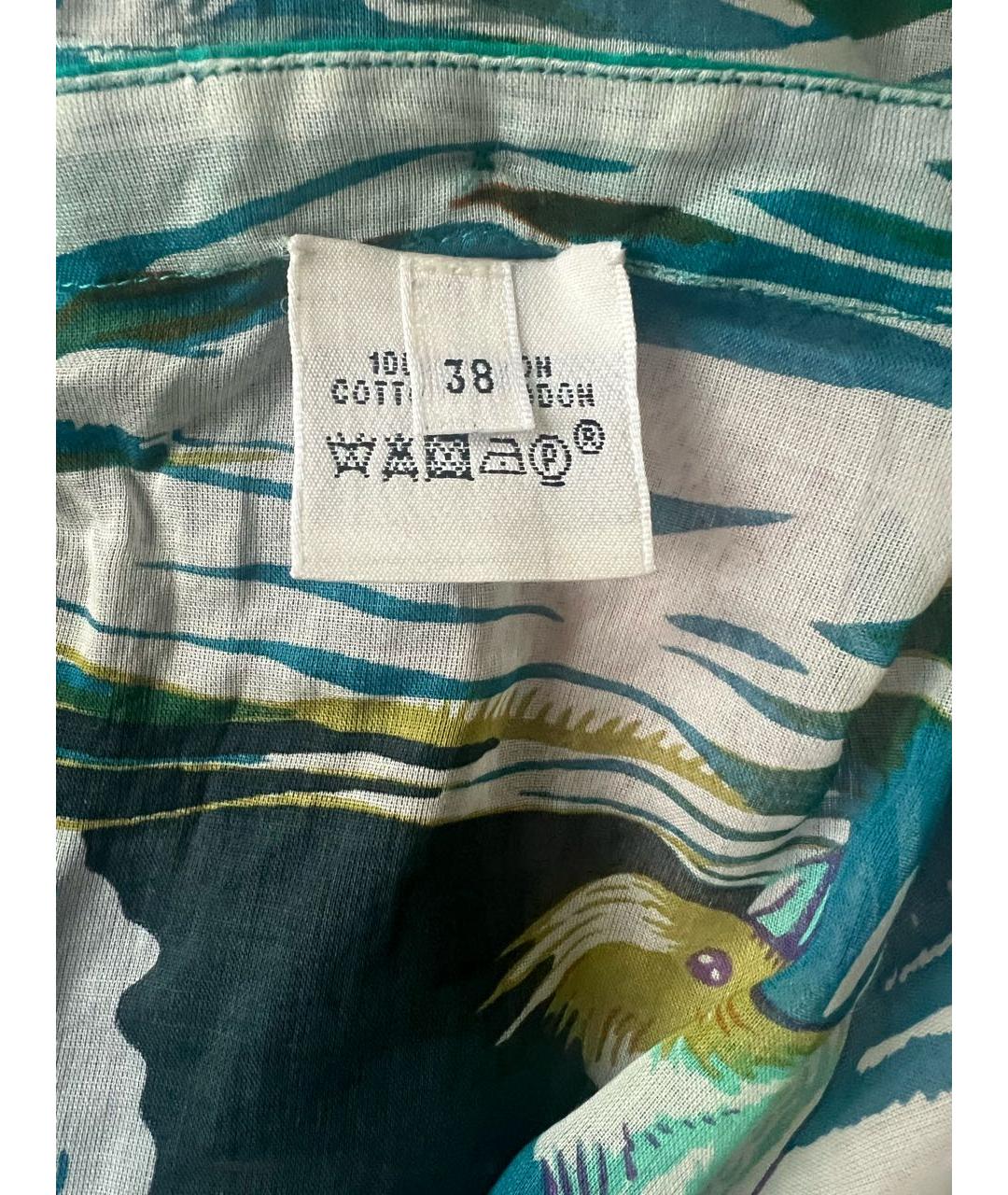 HERMES Мульти хлопковое парео, фото 4