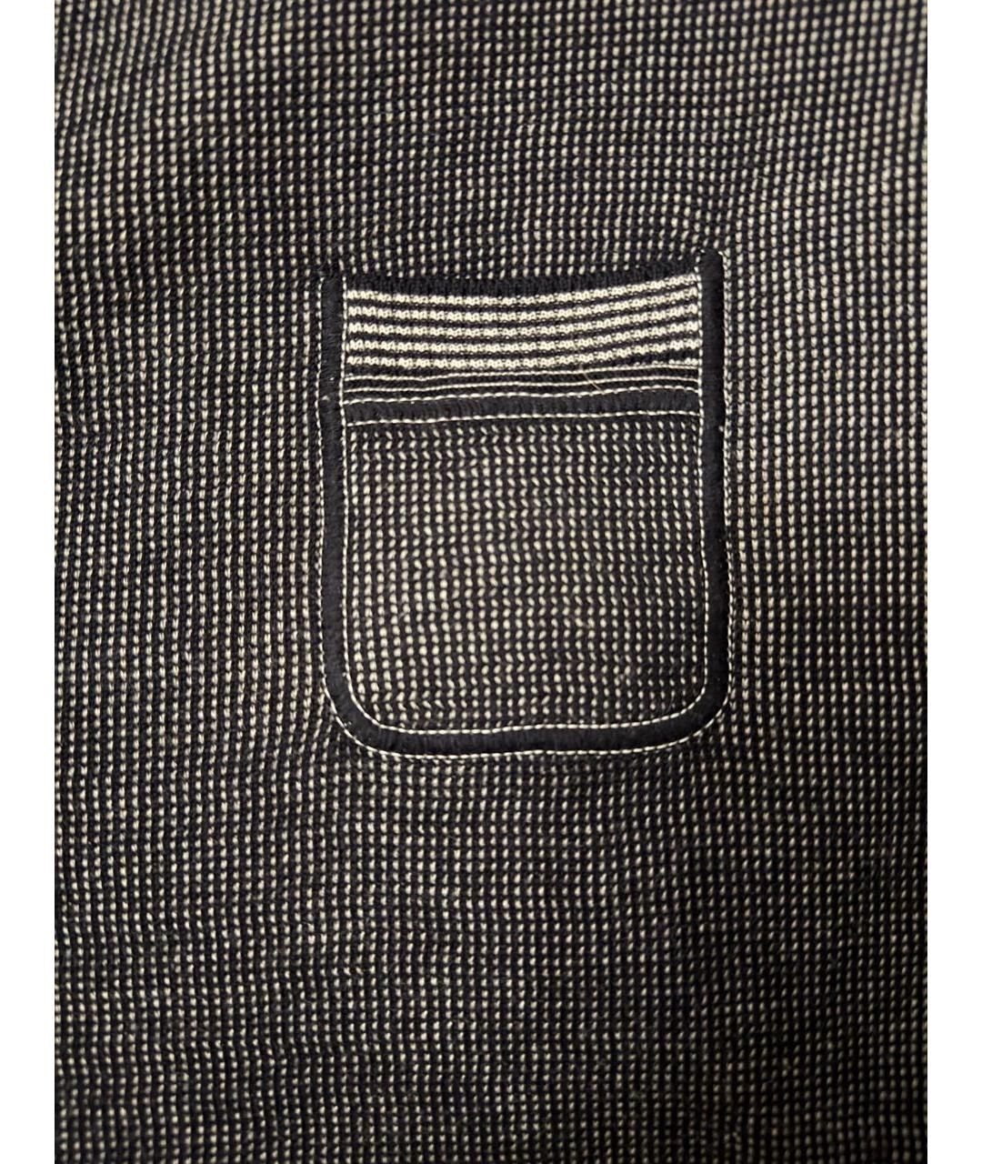 CHANEL Темно-синяя хлопковая футболка, фото 5