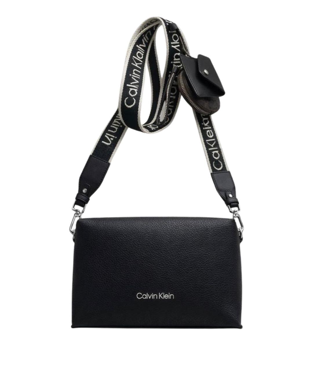 CALVIN KLEIN Черная сумка через плечо, фото 1