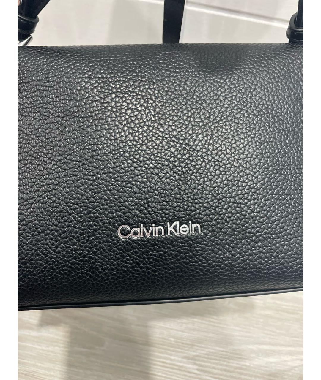 CALVIN KLEIN Черная сумка через плечо, фото 5