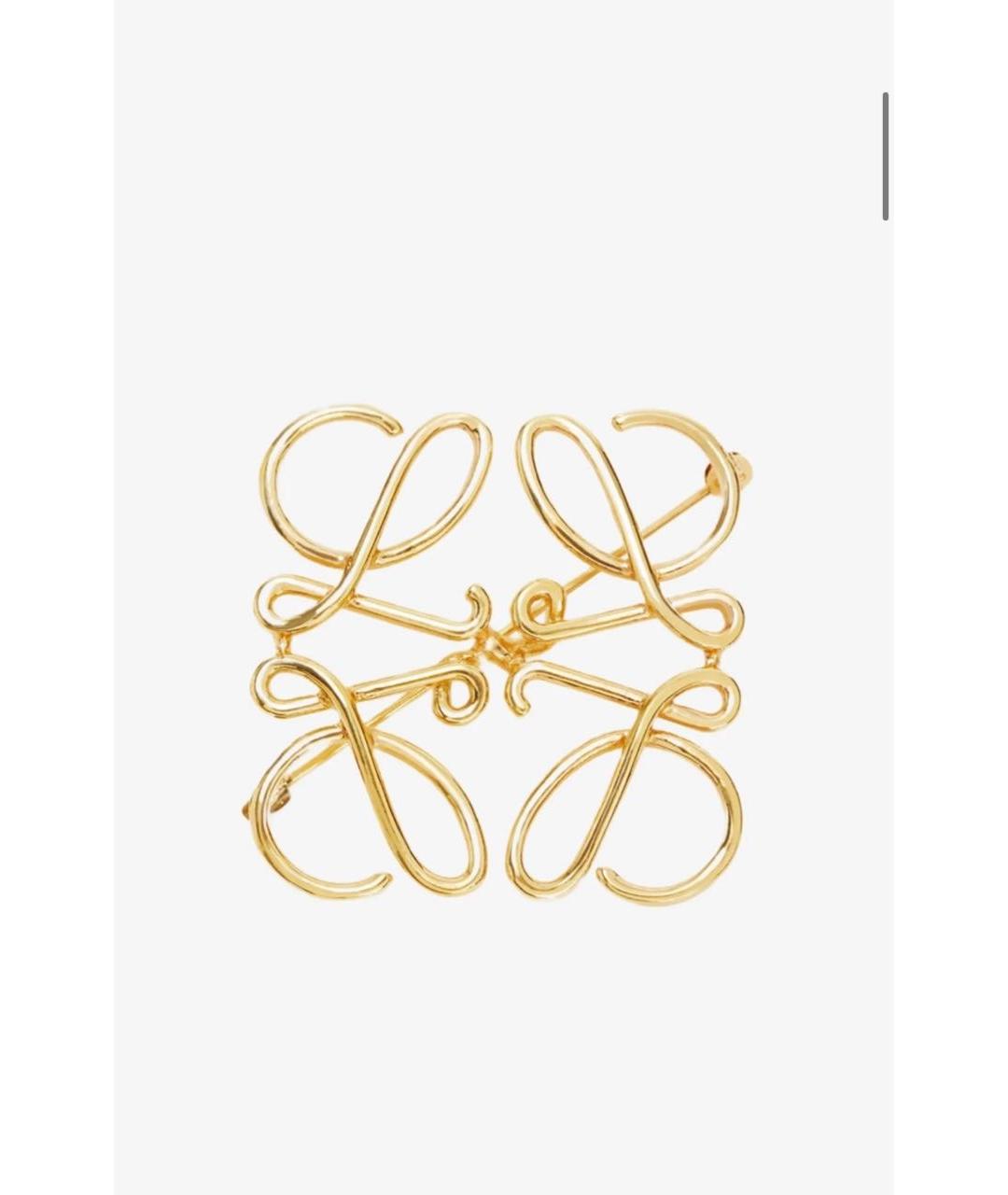 LOEWE Золотая серебряная булавка / брошь, фото 5