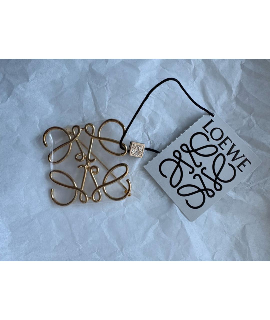 LOEWE Золотая серебряная булавка / брошь, фото 3