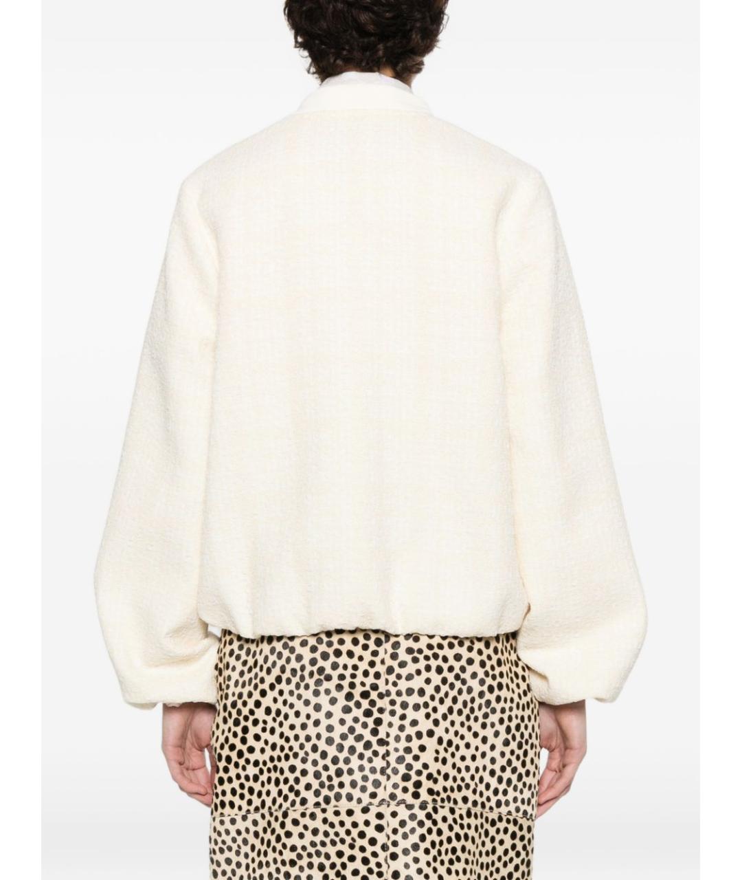 GUCCI Бежевая хлопковая куртка, фото 3