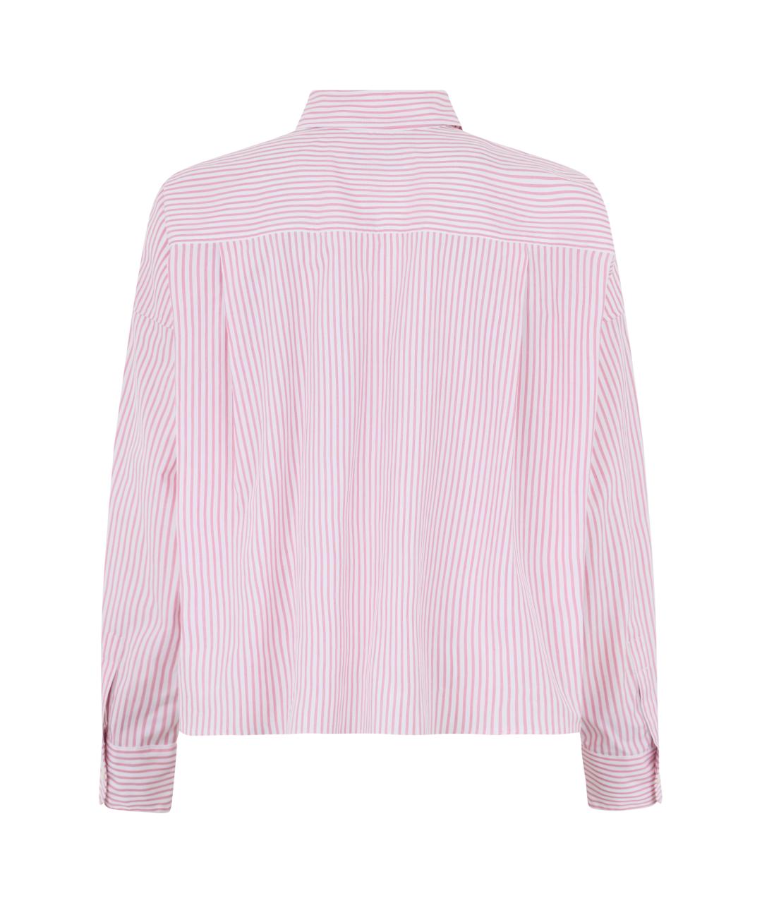 WEEKEND MAX MARA Розовая хлопковая рубашка, фото 2