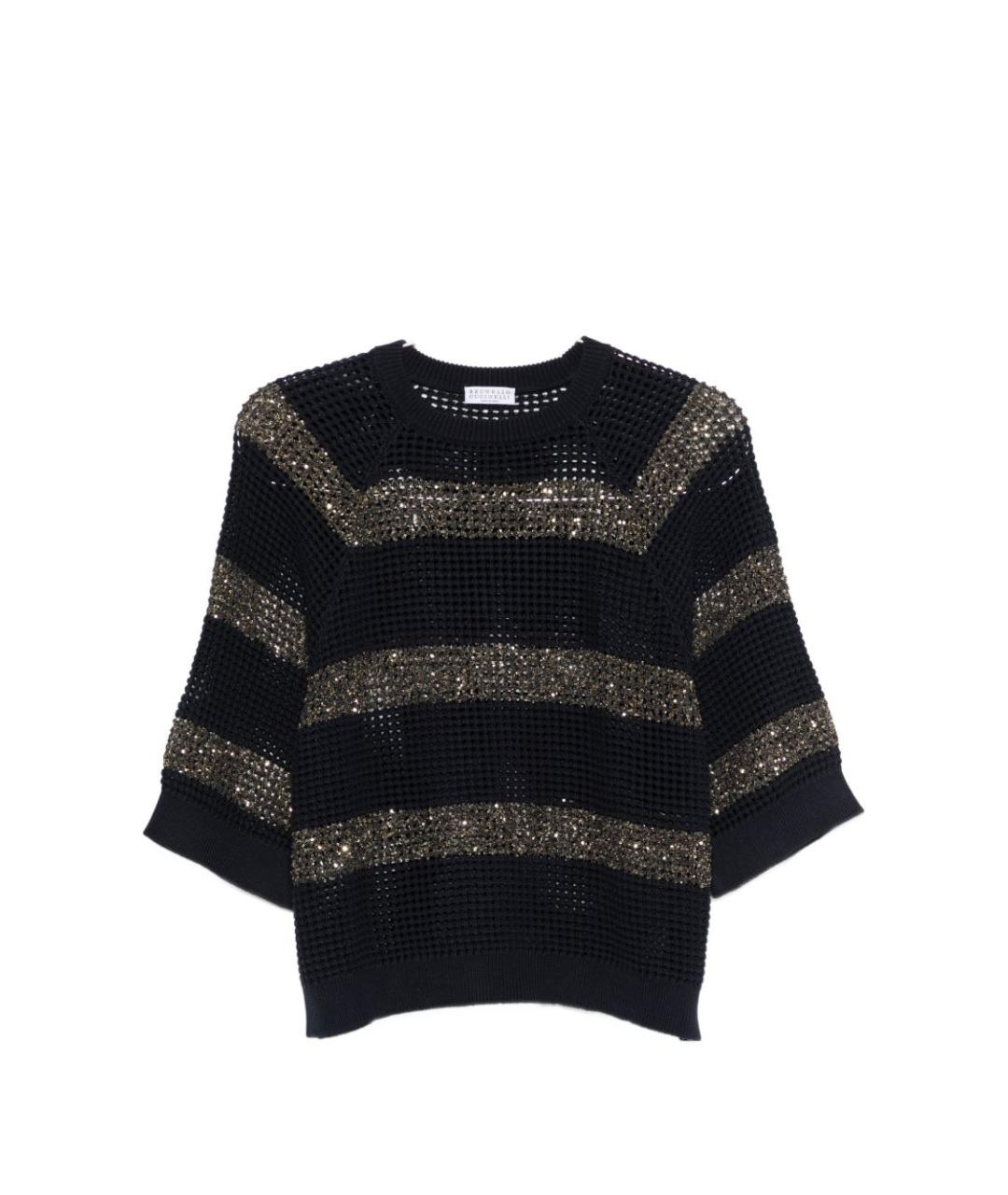 BRUNELLO CUCINELLI Мульти хлопковый джемпер / свитер, фото 1