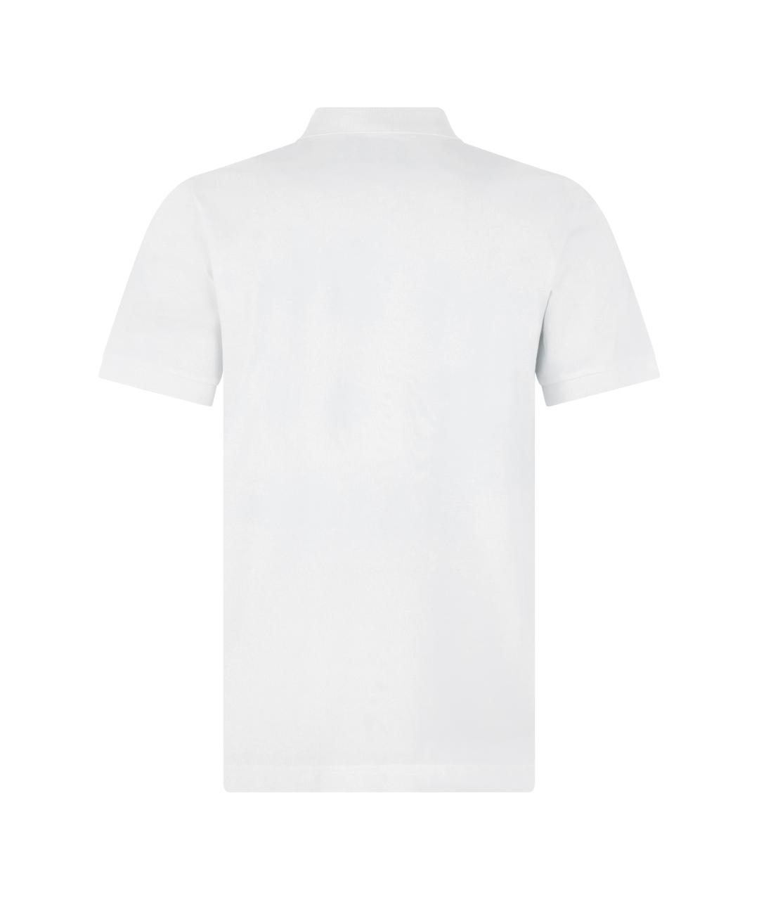 PRADA Белая хлопковая футболка, фото 2