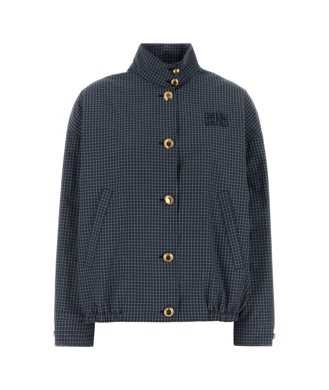 MIU MIU Мульти синтетическая куртка, фото 1